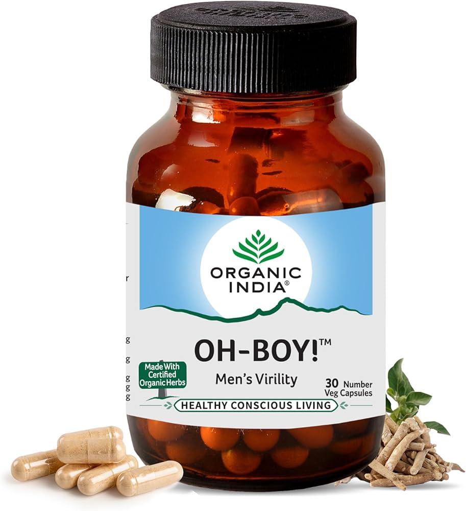 ORGANIC INDIA OH BOY 30 CAPSULES